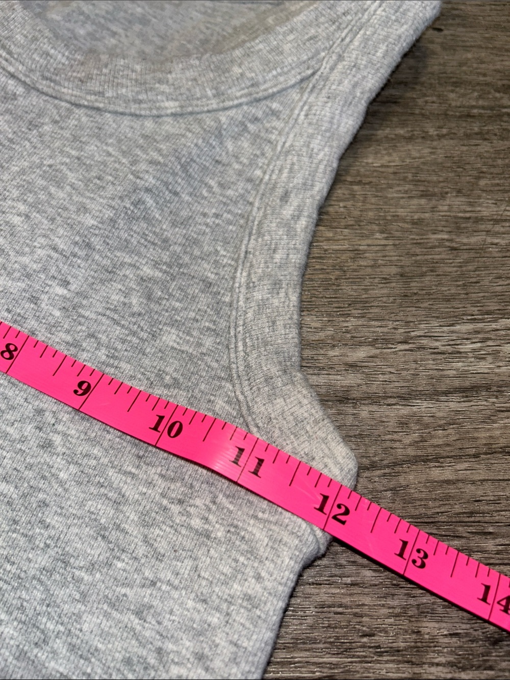 Alo Yoga Seamless Delight High Neck Bra Heather Gray Ribbed Crop Top XS/S - Picture 4 of 5